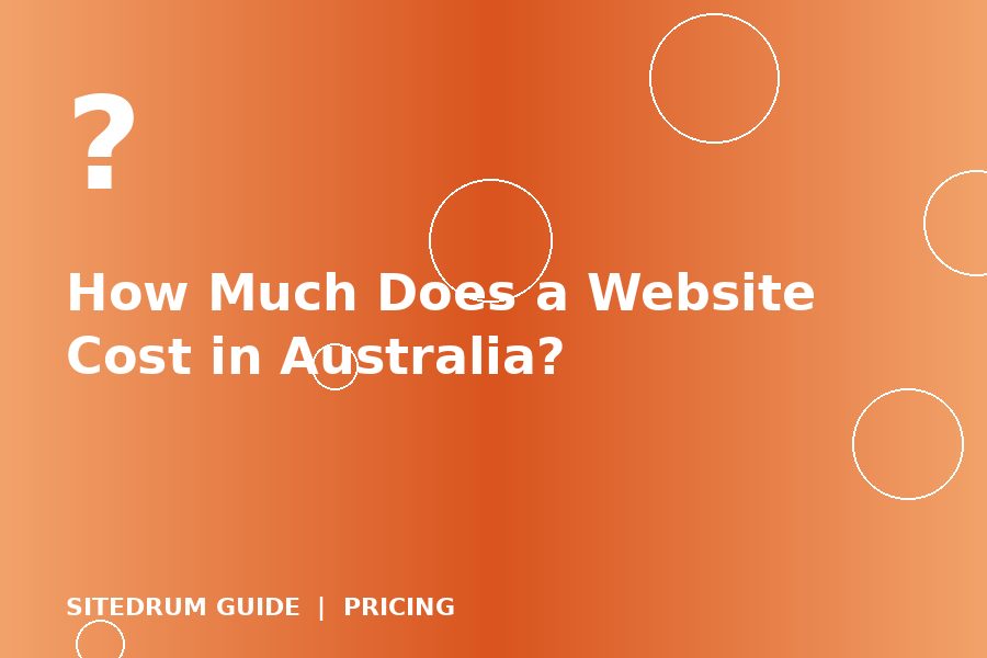 How Much Does a Website Cost in Australia?