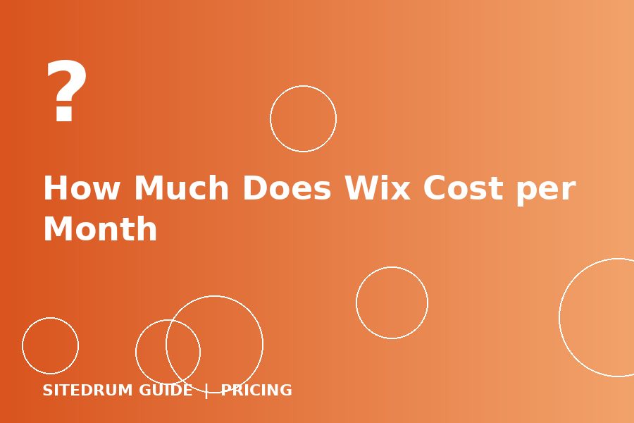 How Much Does Wix Cost per Month (and What Are the Hidden Extras)?
