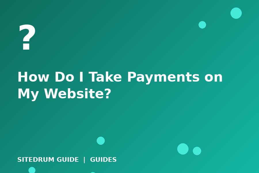 How Do I Take Payments on My Website?