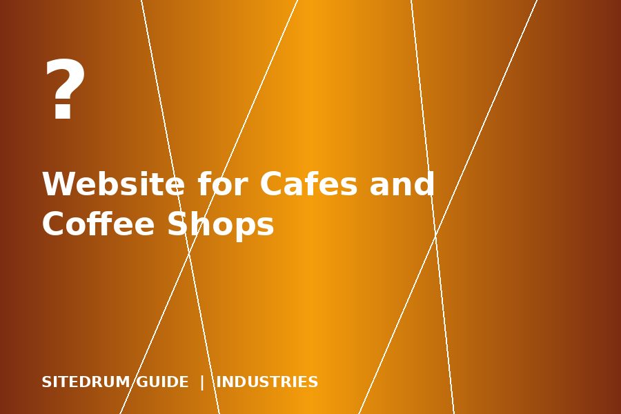 Website for Cafes and Coffee Shops: What You Actually Need