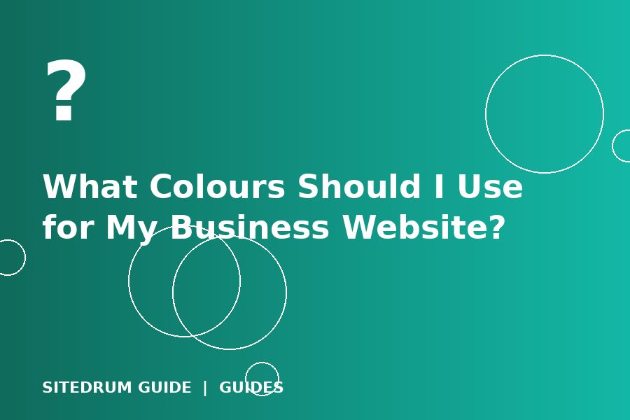 What Colours Should I Use for My Business Website?